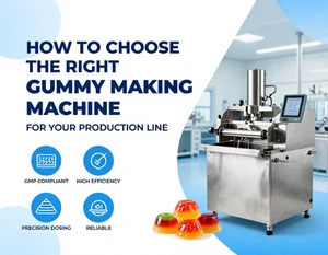 How To Choose The Right Gummy Making Machine For Your Production Line